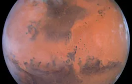 Карта озер Марса