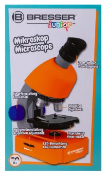 Микроскоп Bresser Junior 40–640x, изображение 5