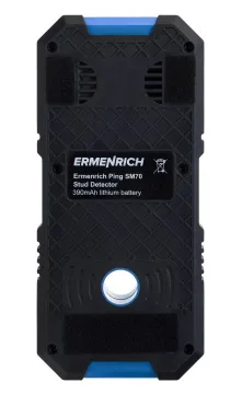 Детектор скрытой проводки Ermenrich Ping SM70, синий, изображение 5