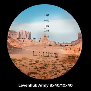 Бинокль Levenhuk Army 8x40 с сеткой, изображение 4