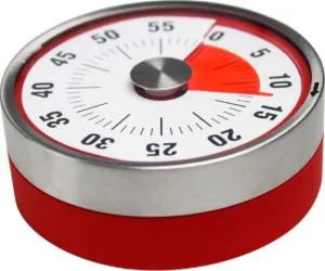 Таймер кухонный механический BALDR B8002, красный, изображение 2