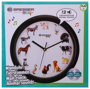 Часы настенные Bresser Junior, 25 см, с животными, изображение 9