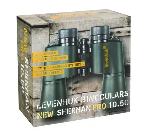 Бинокль Levenhuk New Sherman PRO 10x50, изображение 13