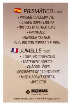 Бинокль Konus Next 10x25, изображение 15