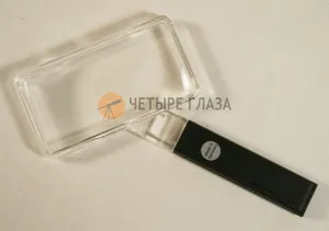 Лупа на ручке двояковыпуклая Eschenbach Economic 2x, 100x50 мм, изображение 3