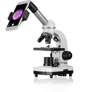 Микроскоп Bresser Junior Biolux SEL 40–1600x, белый, в кейсе, изображение 2