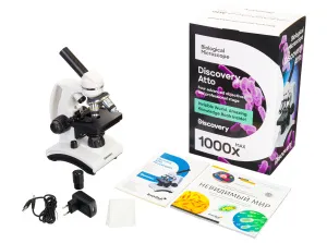 Микроскоп Levenhuk Discovery Atto Polar с книгой, изображение 3