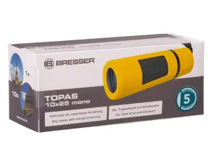 Монокуляр Bresser Topas 10x25 Yellow, изображение 8