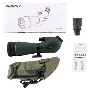 Зрительная труба SVBONY SV406 20–60x80 WP, изображение 5