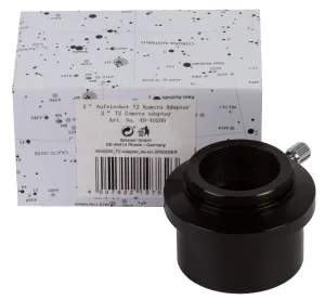 Адаптер для телескопа Bresser 1,25/2" с T2-резьбой, изображение 2
