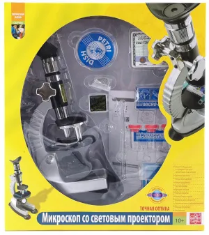 Микроскоп игрушечный EDU-TOYS 100–750x, изображение 4