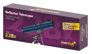 86207 Телескоп Levenhuk New Skyline PLUS 114/900 EQ2, изображение 2