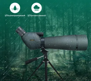 Зрительная труба SVBONY SV411 20–60x80 WP со штативом, изображение 11