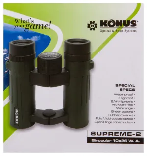 Бинокль Konus Supreme-2 10x26 WA, изображение 12