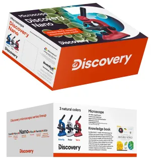 Микроскоп цифровой Levenhuk Discovery Nano Polar с книгой, изображение 6