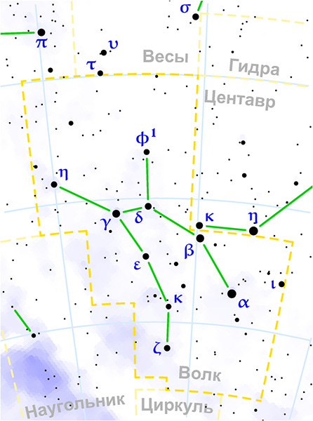 Созвездие Волк: фото и наблюдения